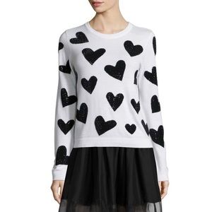 Alice + Olivia Heart sweater
